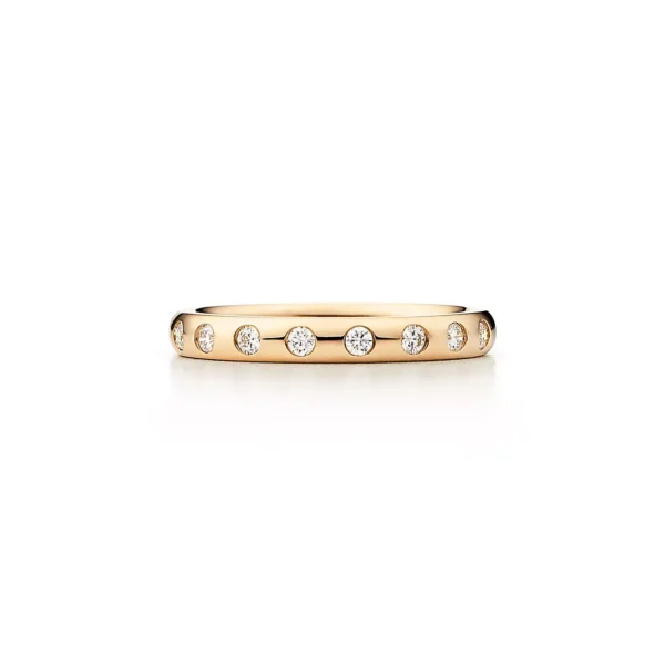 Nhẫn Elsa Peretti® Stacking Ring đính kim cương