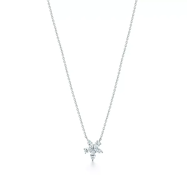 Dây chuyền Tiffany Victoria Platinum Diamond