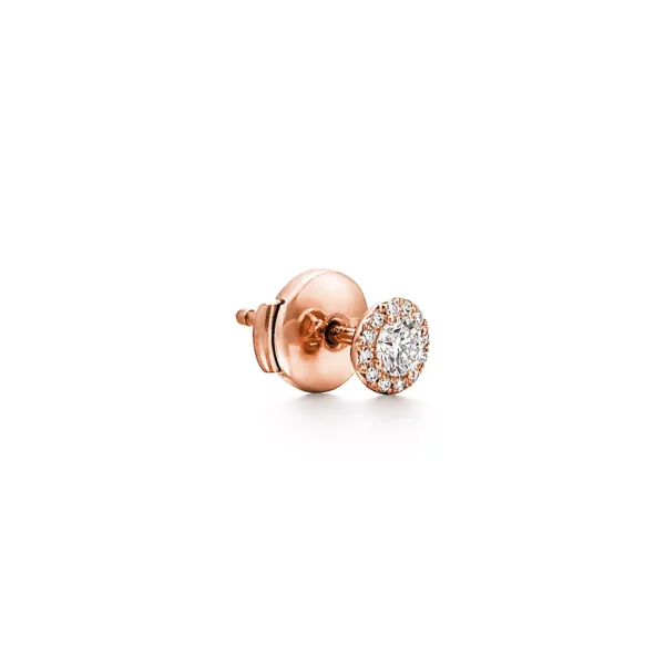 Đôi hoa tai Tiffany Diamonds Rose Gold